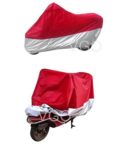 Motorcycle Cover For Harley FXSTD SOFTAIL DEUCE UV Dust Prevention XL Red Silver