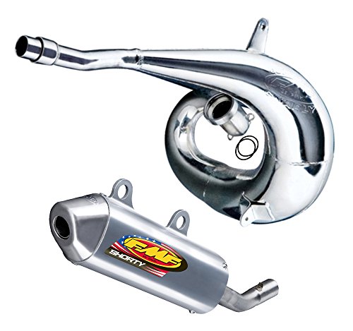 FMF Exhaust System  Gnarly Pipe  Shorty Silencer  CompatibleReplacement for KTM  Husqvarna TCTE 250300  KTM 250300 1116